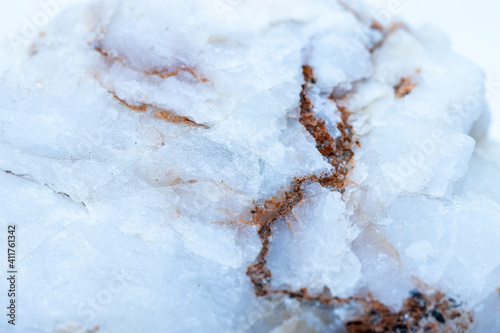 Tableau sur toile natural quartz stone texture, close up.