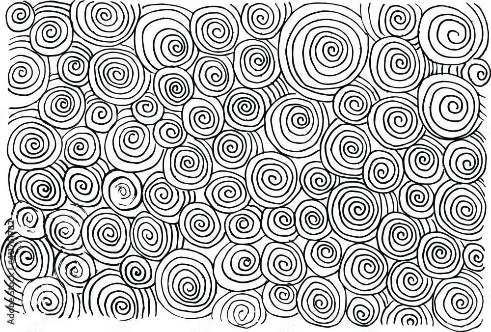 vector spiral background. Simple drawing of abstract spirals. vector spiral background. Simple drawing of abstract spirals.