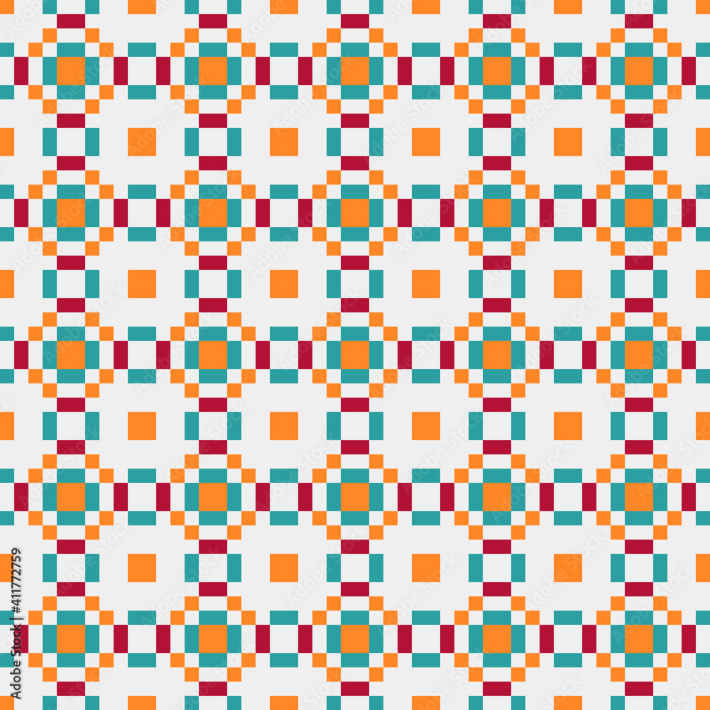 Abstract Cross Pattern generative computational art illustration Abstract Cross Pattern generative computational art illustration
