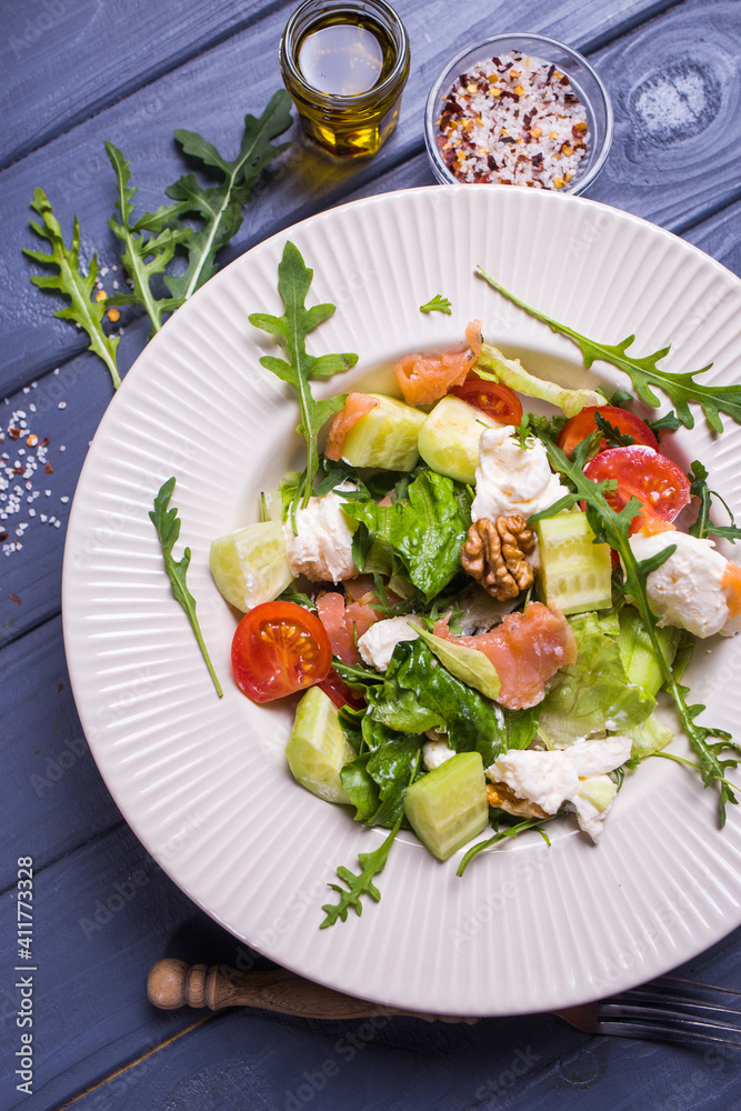 Fresh salmon salad Fresh salmon salad