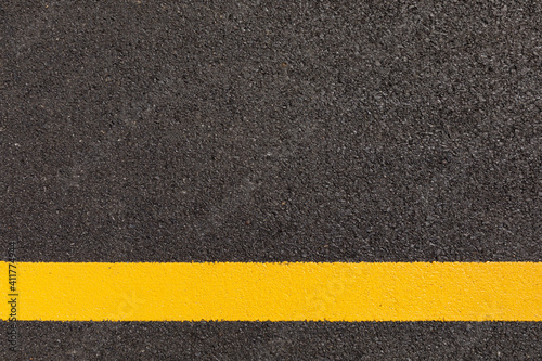 Asphalt road texture with lines © bank_jay