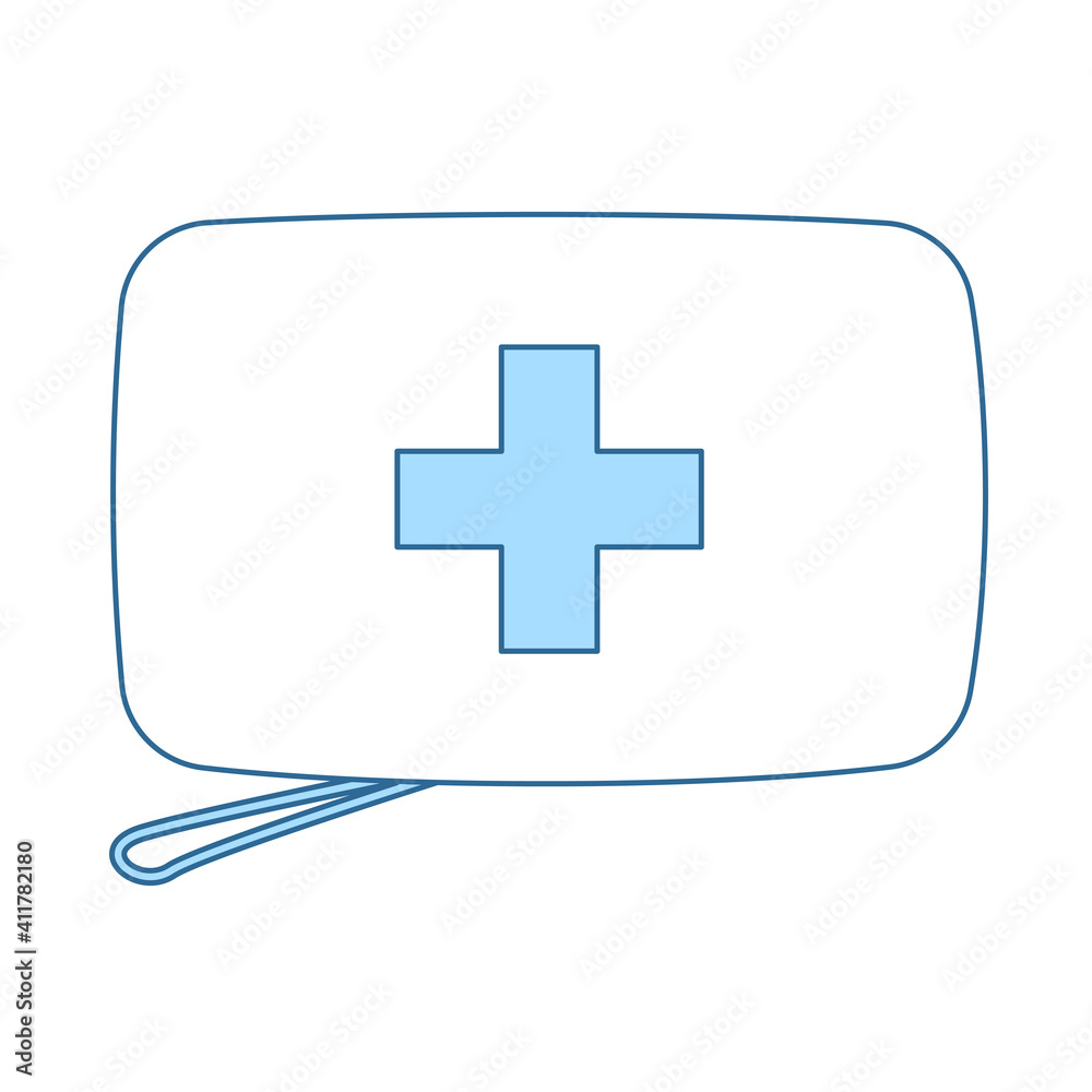 Obraz premium Alpinist First Aid Kit Icon