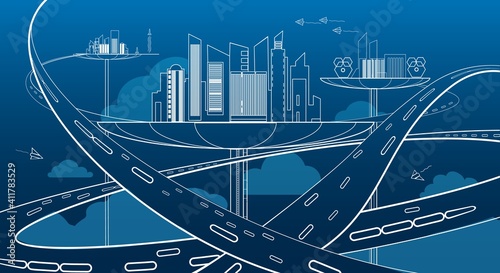 Future city transportation concept