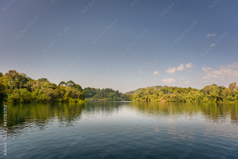 Neyyar Dam is situated near the Western Ghats mount range in Kerala