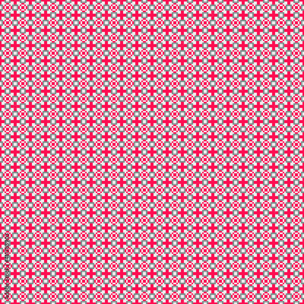 Abstract Cross Pattern generative computational art illustration Abstract Cross Pattern generative computational art illustration