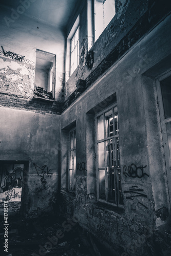 old abandoned factory