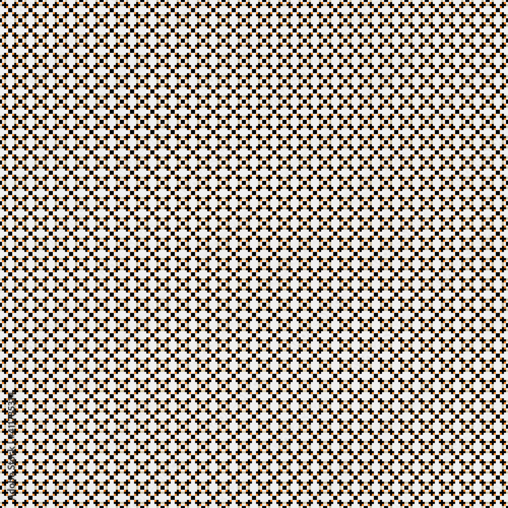 Obraz premium Abstract Cross Pattern generative computational art illustration