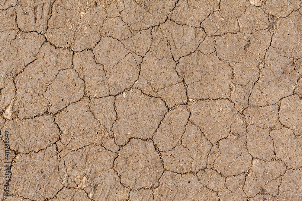 Dry cracked earth texture pattern. High resolution cracking desert land soil ground background. Cracks in mud closeup Dry cracked earth texture pattern. High resolution cracking desert land soil ground background. Cracks in mud closeup