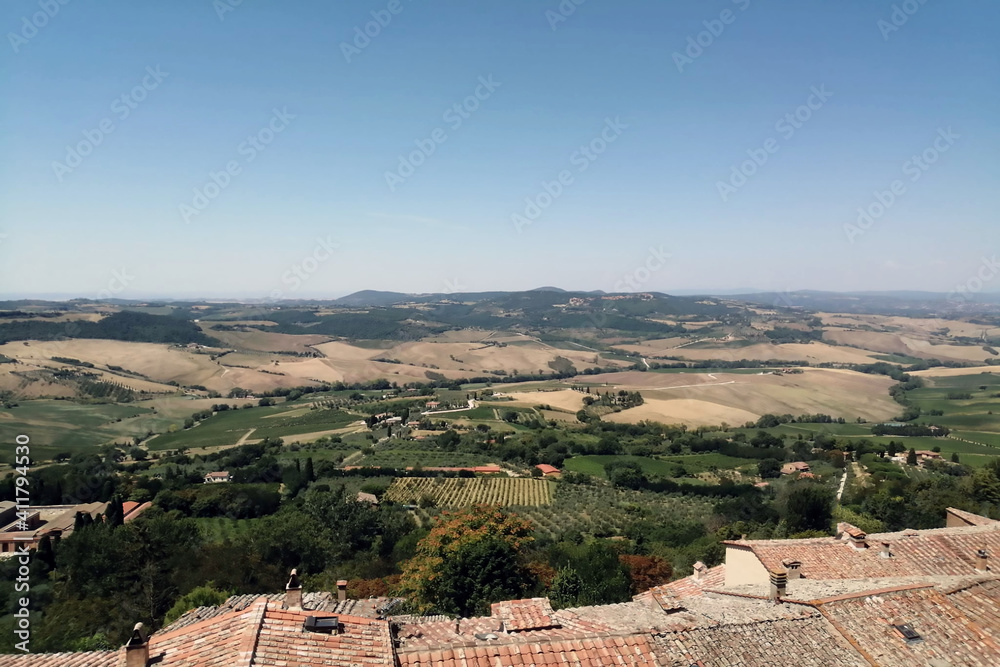 Vallata del Nestore  panoramica da Perugia