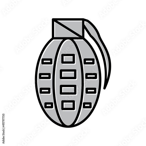 Unique Bomb Vector Line Icon