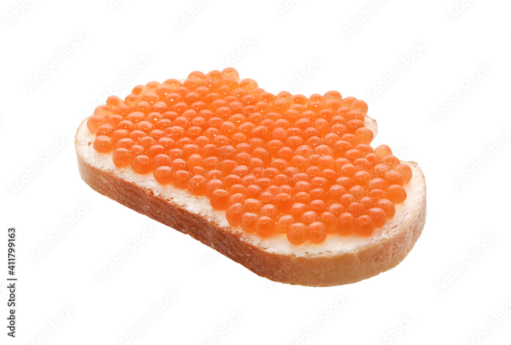 red caviar pink salmon sandwich red caviar pink salmon sandwich