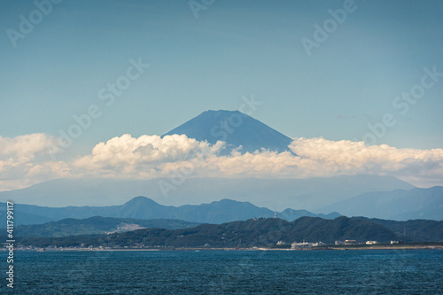 Floating Mount Fuji, Japan