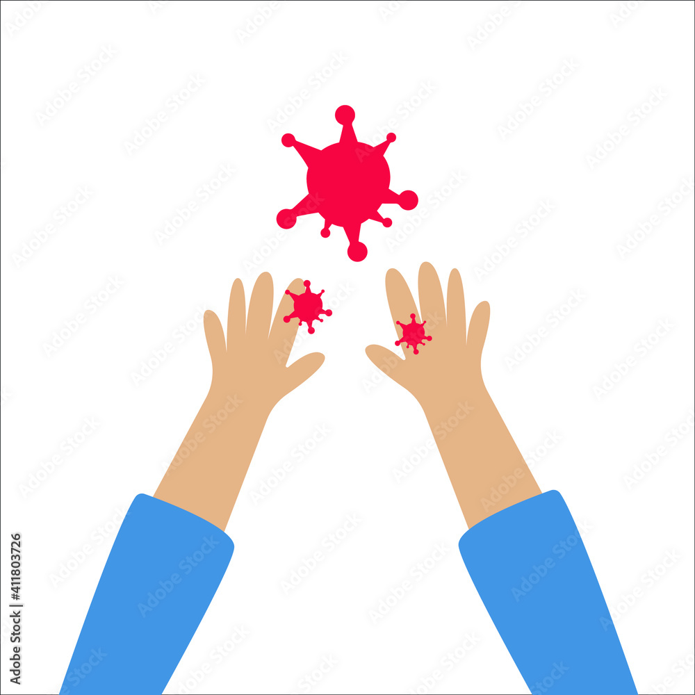 postcard, drawing, hands virus, pandemic, on a white background
postcard, drawing, hands virus, pandemic, on a white background