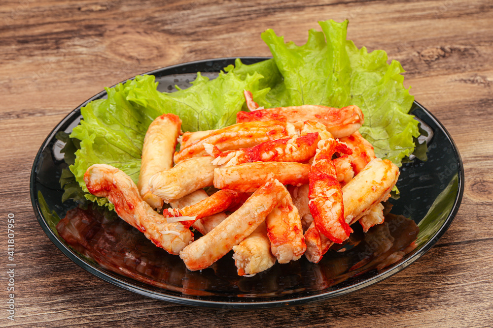 Natural luxury crab meat fillet Natural luxury crab meat fillet
