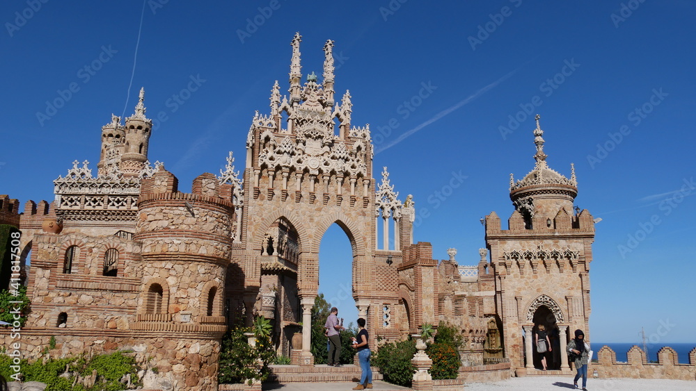 Castillo de Colomares, Benalmadena, Andalusien