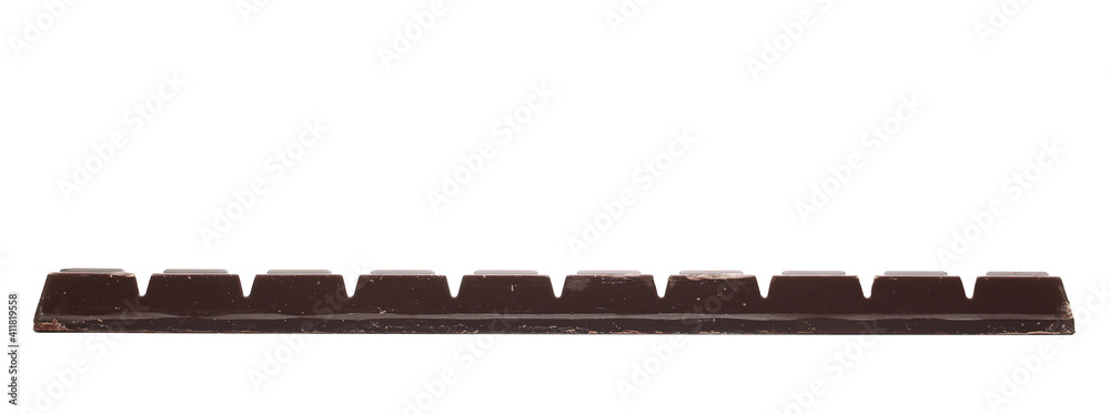 Chocolate bar isolated on white backgorund Chocolate bar isolated on white backgorund