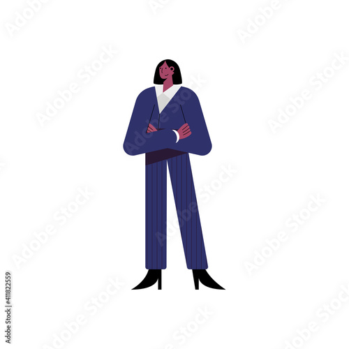 young lawyer woman elegant character
