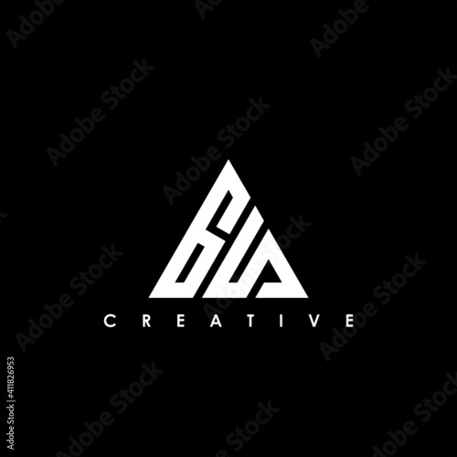 GS Letter Initial Logo Design Template Vector Illustration