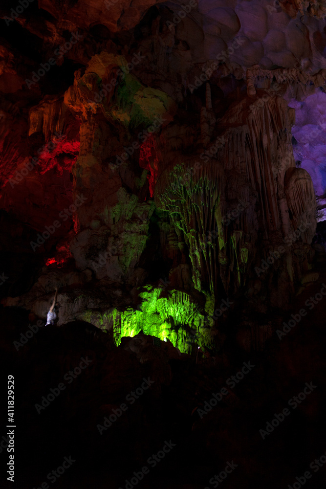 Hang Sung Sot Grotto (Cave of Surprises), Halong Bay, Hang Sung Sot Grotto (Cave of Surprises), Halong Bay,