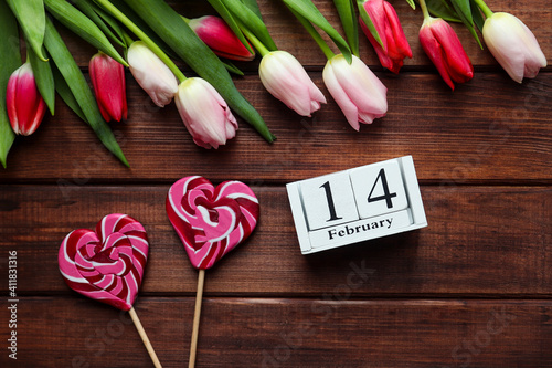 Εκτύπωση καμβά Valentine's Day concept