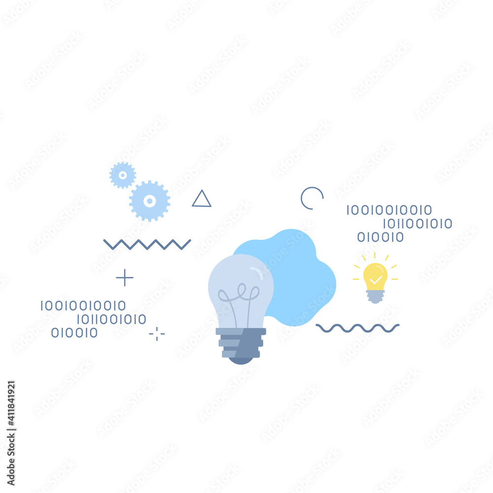 Bulb icon concepts. vector illustration. Bulb icon concepts. vector illustration.