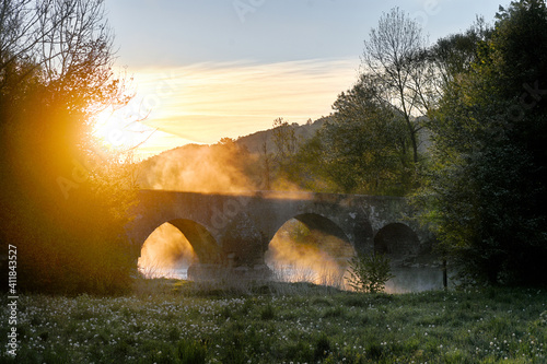 Historische Altmühlbrücke Pfünz bei Eichstätt  photo