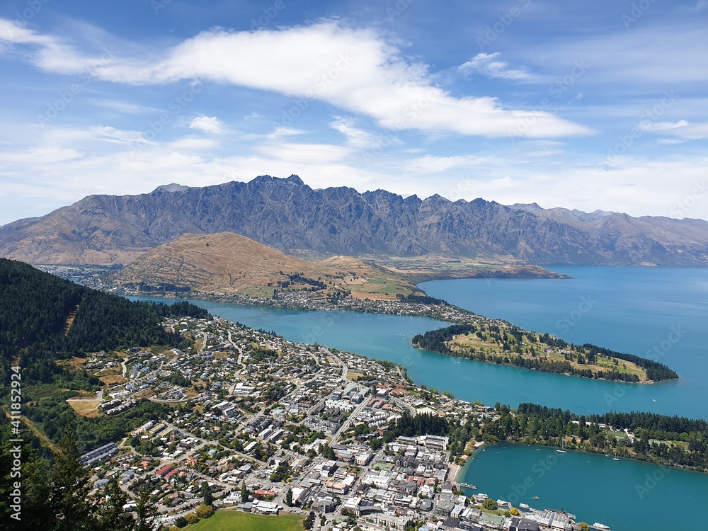 Obraz premium New Zealand south island Queenstown