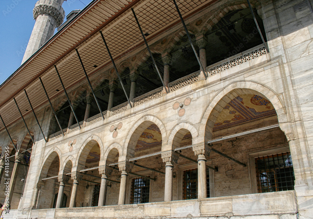 Exterior mosque Istanbul