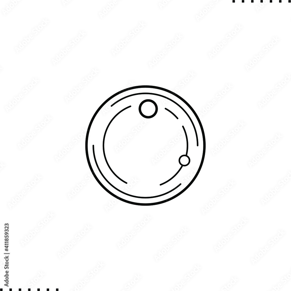 Connect vector icon in outline Connect vector icon in outline