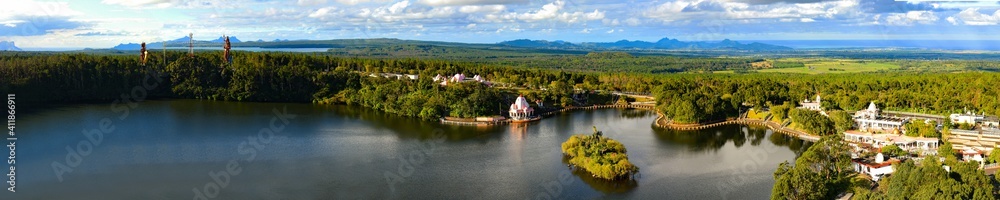 hindu temple on mauritius