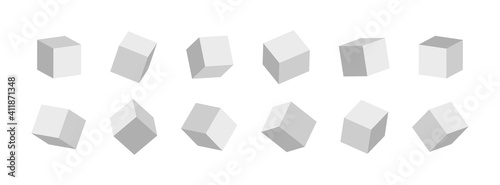Fotografie 3d cube