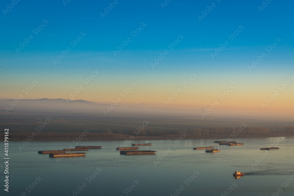Ships on Danube, Romania