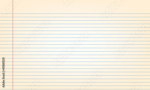 Wallpaper Mural Blank white worksheet exercise book and back to school vector design. Torontodigital.ca