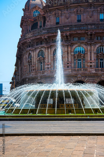 Фотография Piazza De Ferrari is the main square of Genoa Italy
Situated in the heart of the
