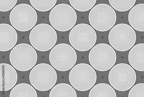 Abstract circle seamless pattern background 