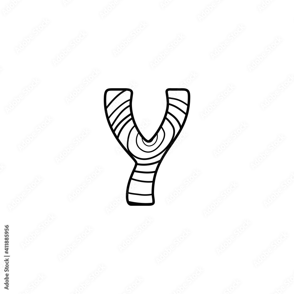 Y Letter Wood Texture logo art vector design Y Letter Wood Texture logo art vector design