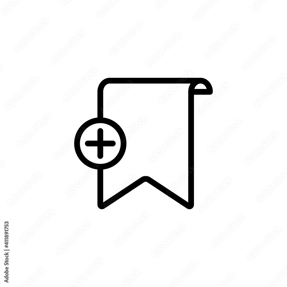 Bookmark Icon Design Vector Template Illustration Bookmark Icon Design Vector Template Illustration