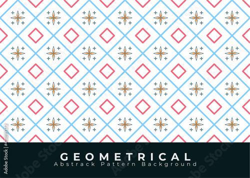 geometrical abstract pattern background