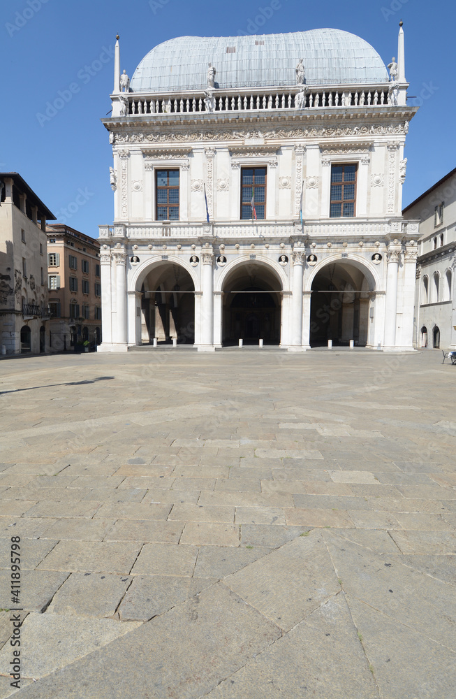 Loggia is a Renaissance palace located in Loggia square in the center of Brescia. 