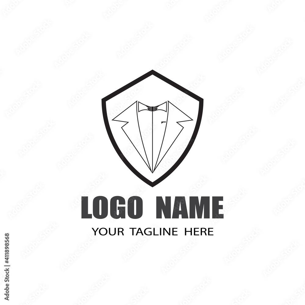 Tuxedo Logo Template vector symbol nature