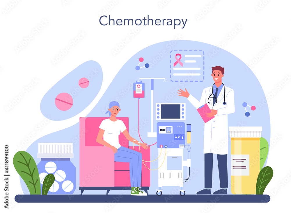 Professional oncologist. Cancer disease diagnostic and treatment