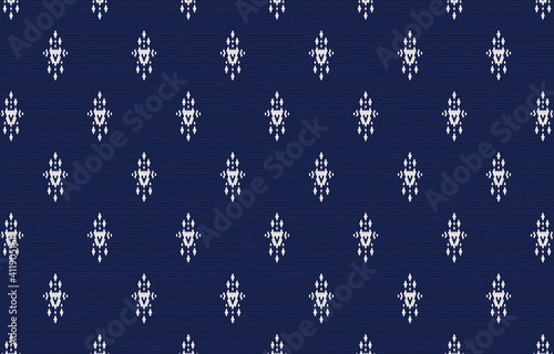 Traditional ethnic pattern design. Design for carpet, wallpaper, clothing, wrapping, batik, fabric, Vector illustration embroidery style in Ethnic themes.