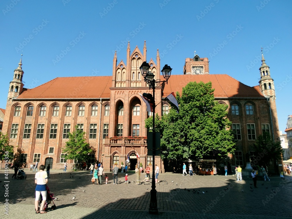 Toruń, zabytkowe miasto w Polsce, dawna siedziba Mikołaja Kopernika