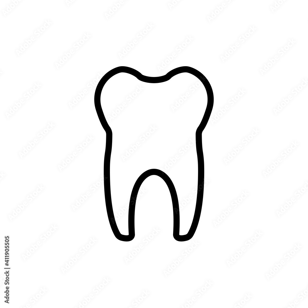 dental icon design vector template dental icon design vector template