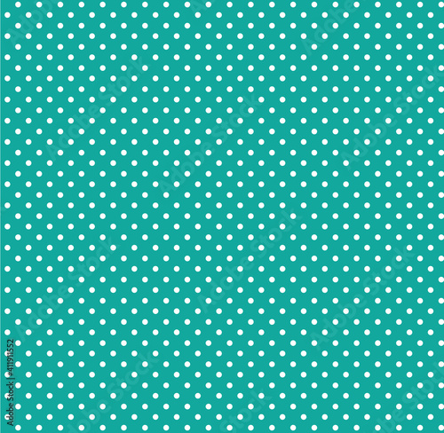 Green Small Polka Dots, Seamless Background. EPS 10 vector.