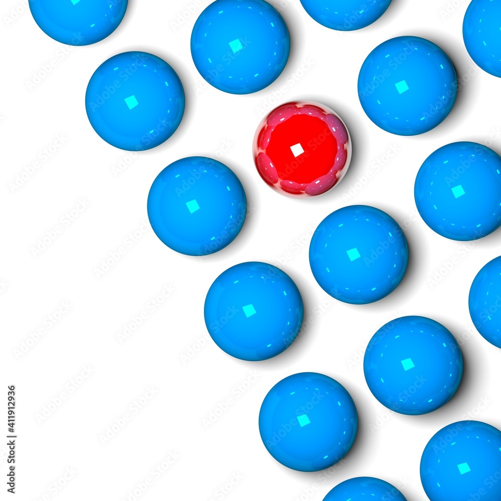 Colorful abstract 3D round ball pattern texture on white background Colorful abstract 3D round ball pattern texture on white background