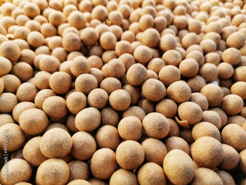 Close-up chickpeas. Background of chickpeas and detail shots.