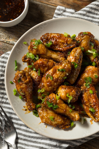 Homemade Baked Asian Chicken Wings