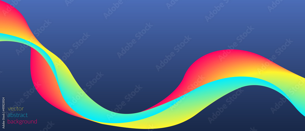 Vector abstract, futuristic, digital background in Mood-Boosting Colours. Swirling waves with a transition of bright colors. Design template for web banners. Copy space. Vector abstract, futuristic, digital background in Mood-Boosting Colours. Swirling waves with a transition of bright colors. Design template for web banners. Copy space.