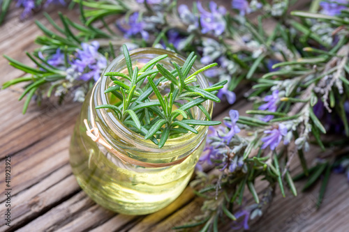 Rosemary oil. Rosemary esse...